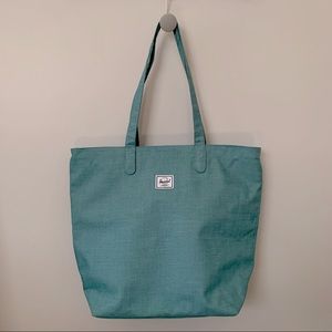 Herschel Mica Tote in a seafoam green 12L